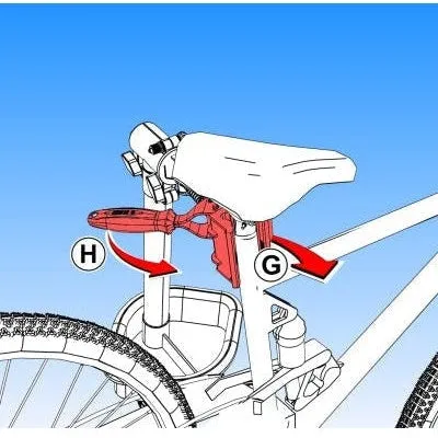 Unior BikeGator Manually Adjustable Repair Stand