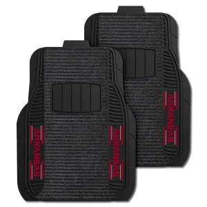 University of Arkansas 2-pc Deluxe Car Mat Set