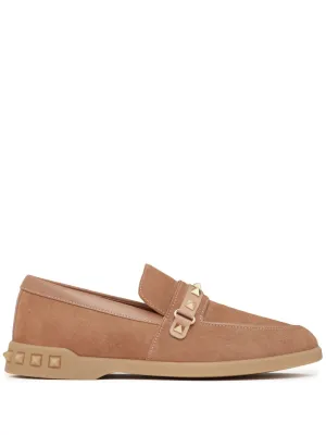 Valentino Garavani Leisure Flows leather loafers