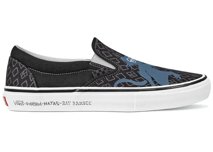 Vans Skate Slip-On Krooked by Natas Shoes Black