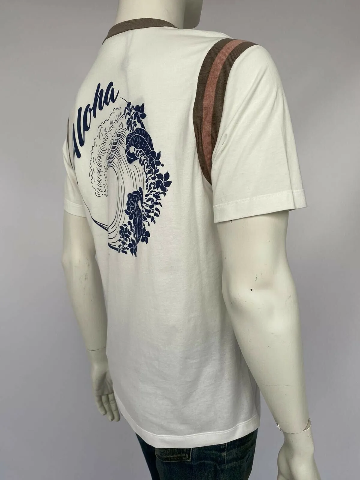 Varsity Printed Aloha T-Shirt
