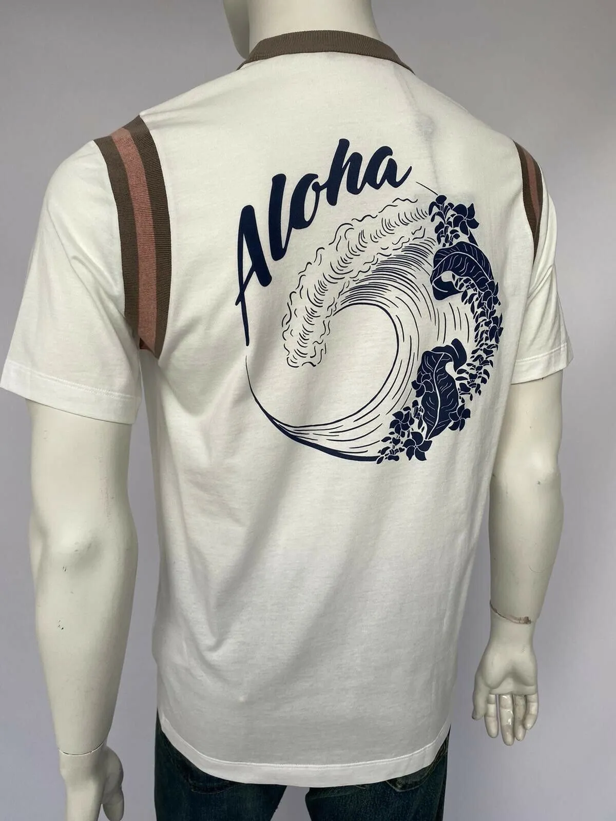 Varsity Printed Aloha T-Shirt