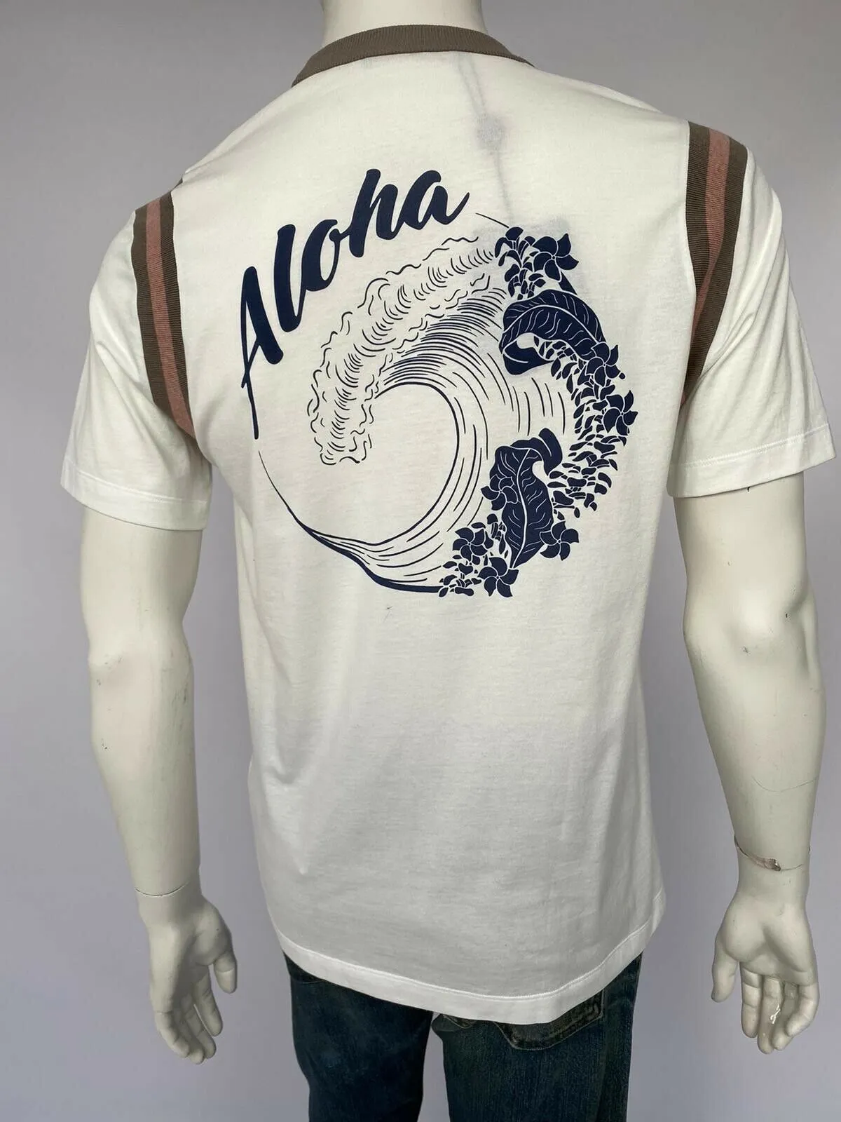 Varsity Printed Aloha T-Shirt