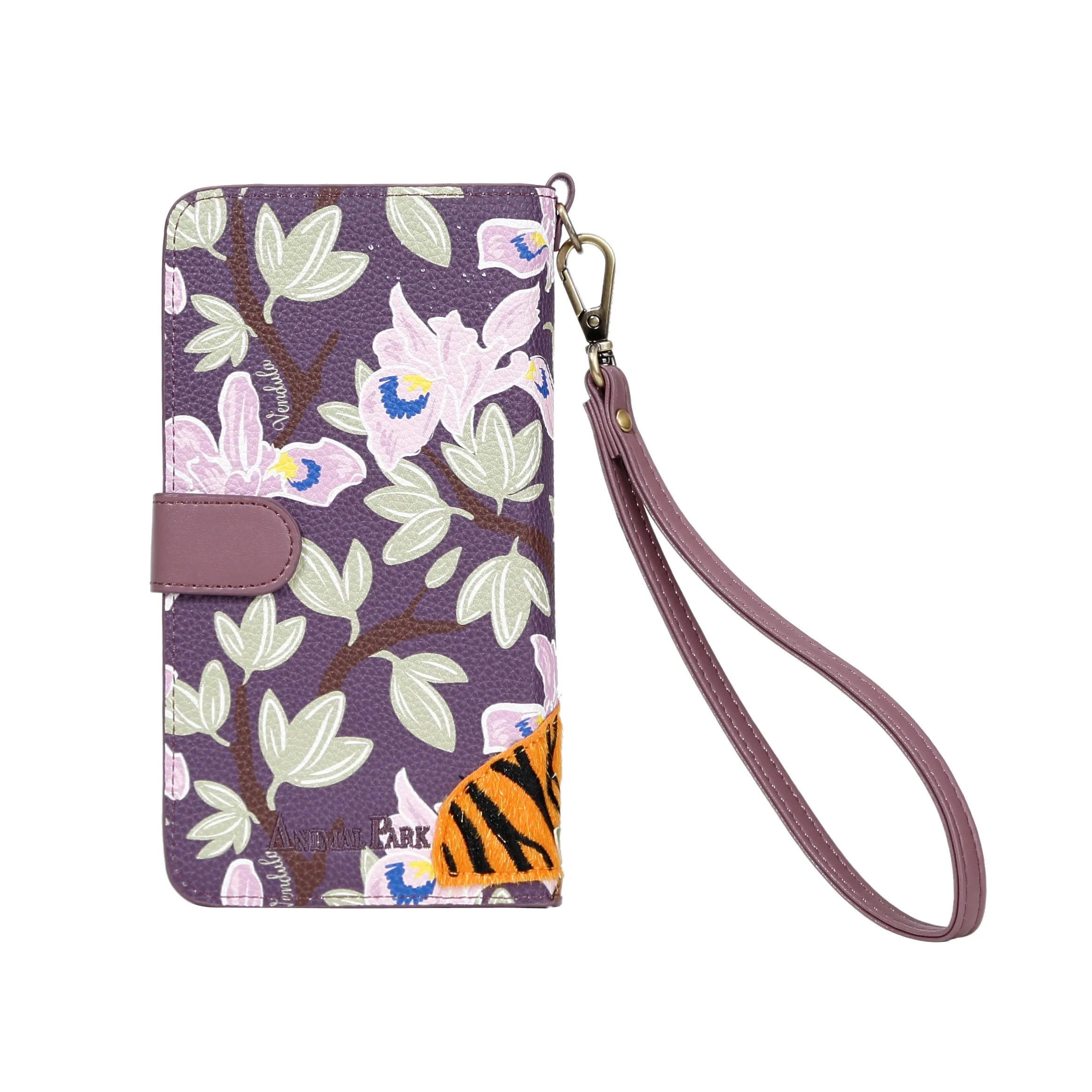 Vendula Animal Park Tiger Universal Flip Phone Case