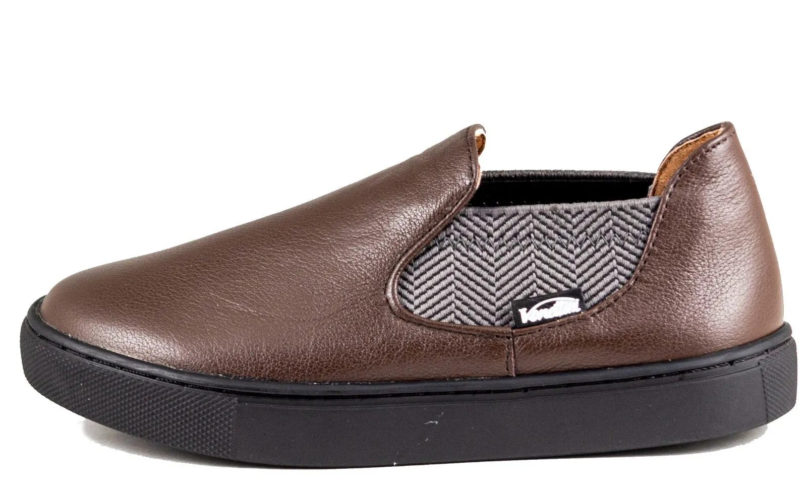 Venenttini Boy's Carter Brown casual Leather Shoes
