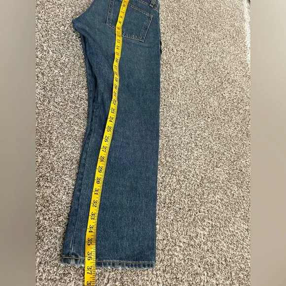 Veronica Beard Ines 10.75&quot; Girlfriend Lace Up High Rise Jeans Size 27 Cropped