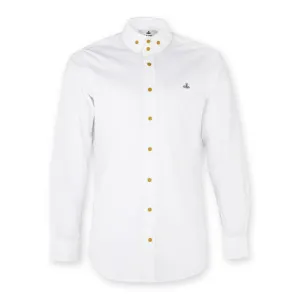 Vivienne Westwood - 2 Button Krall Shirt in White
