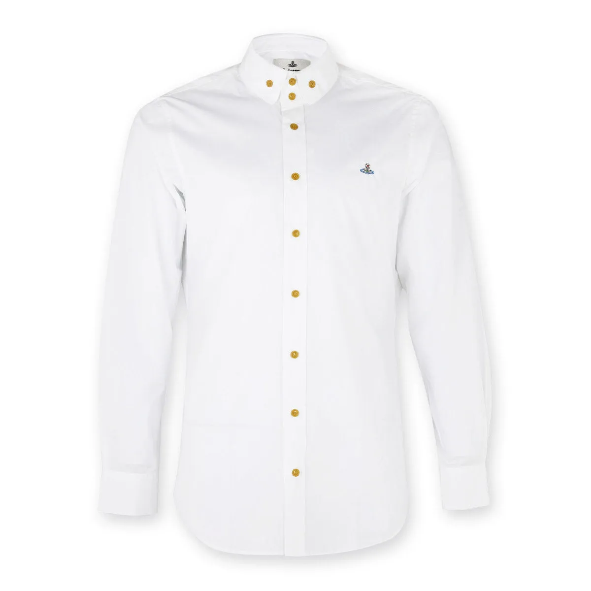 Vivienne Westwood - 2 Button Krall Shirt in White