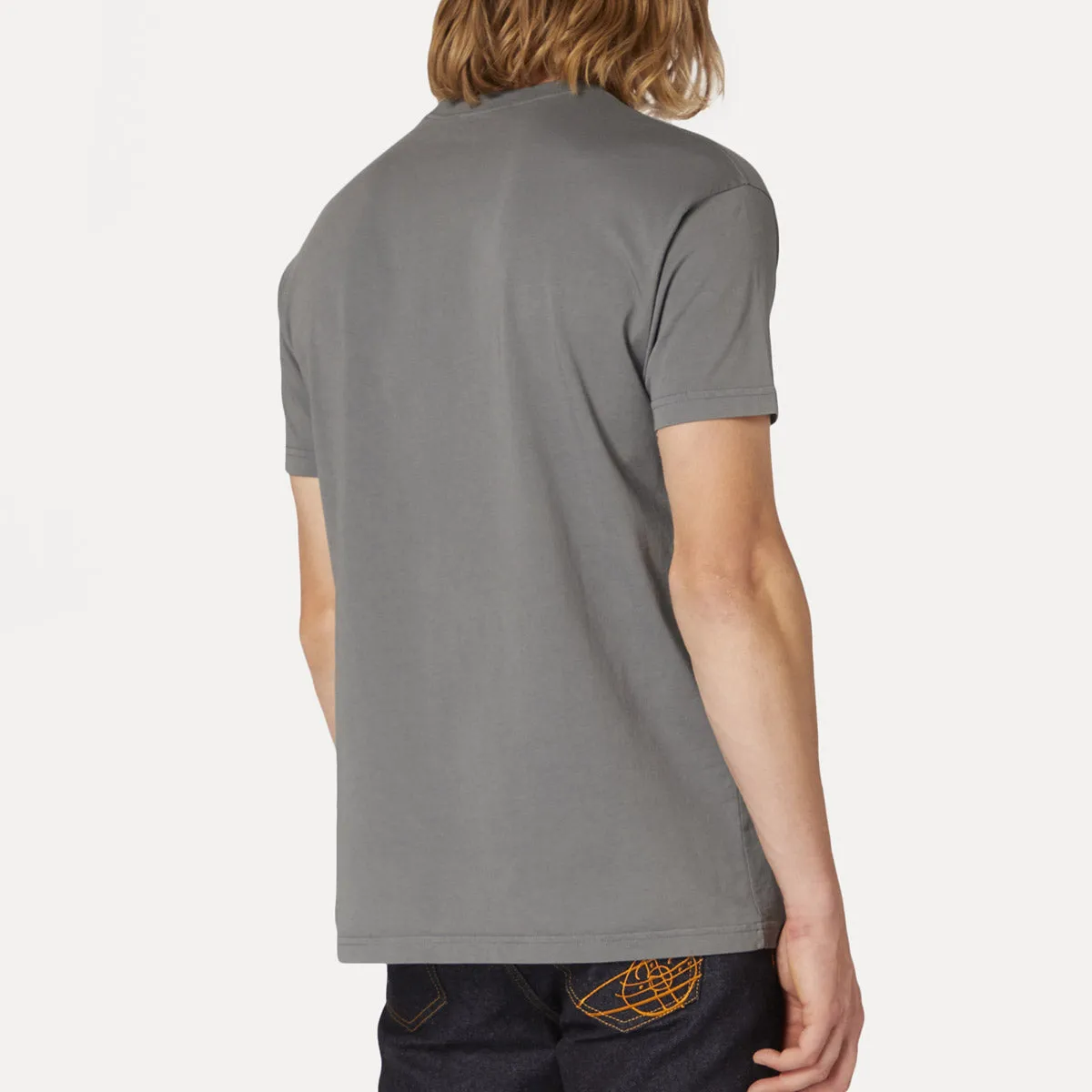 Vivienne Westwood - Multicolour Orb T-Shirt in Grey