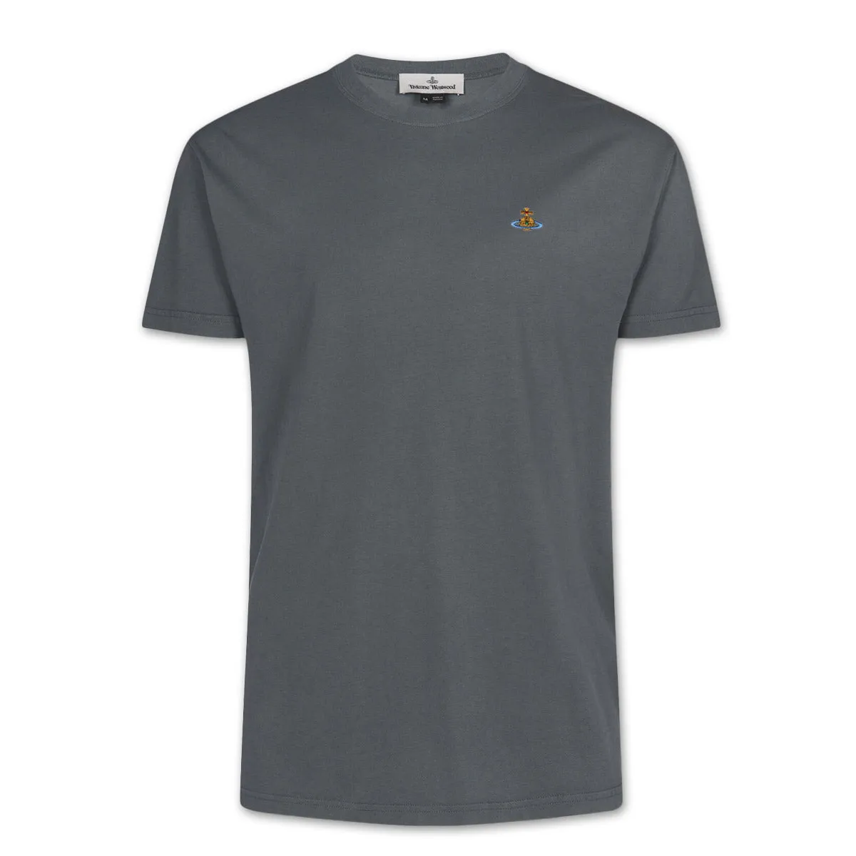 Vivienne Westwood - Multicolour Orb T-Shirt in Grey