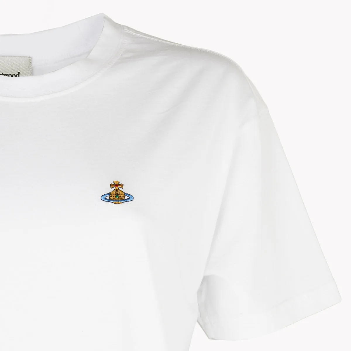 Vivienne Westwood - Multicolour Orb T-Shirt in White