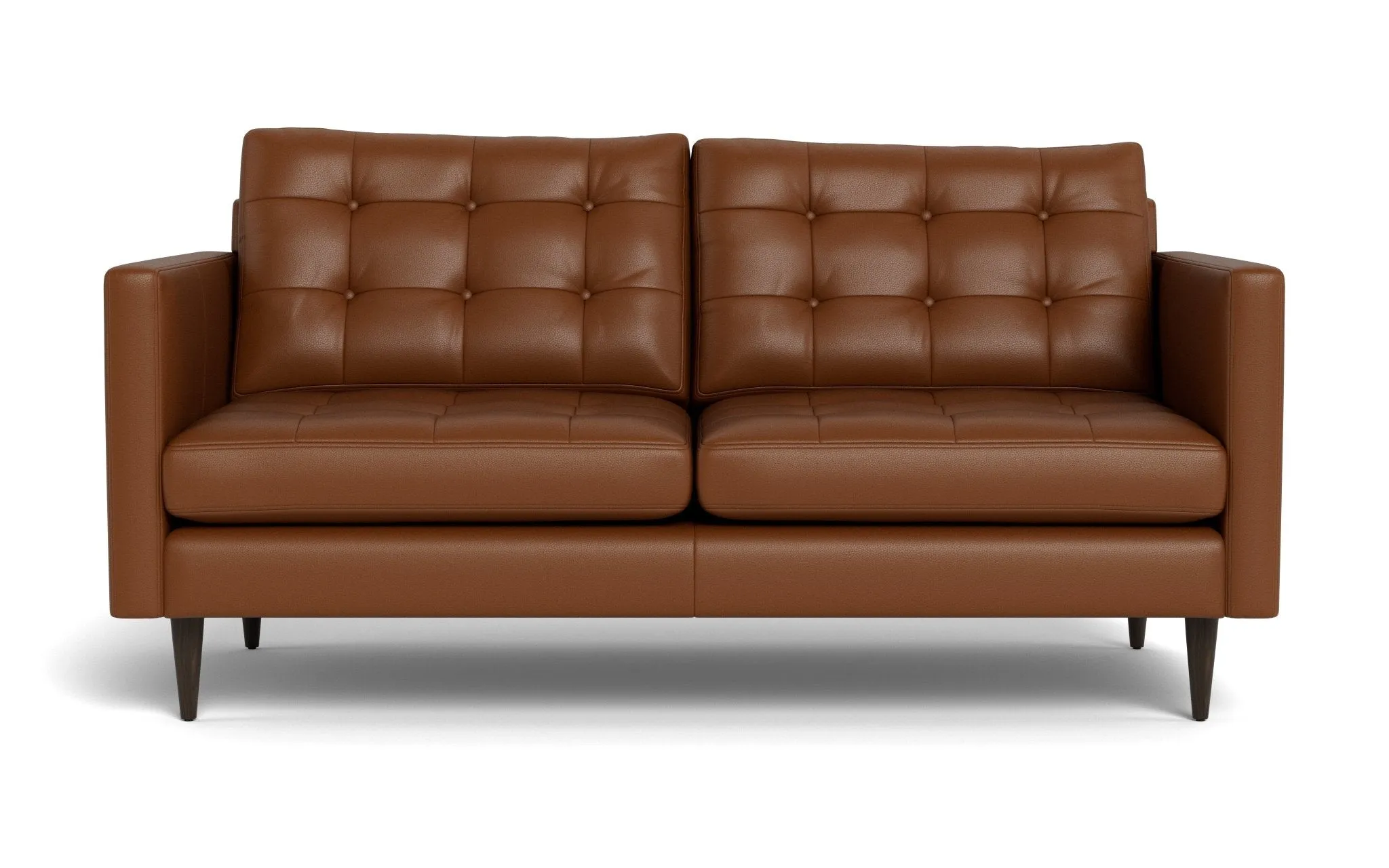 Wallace 69" Leather Loveseat