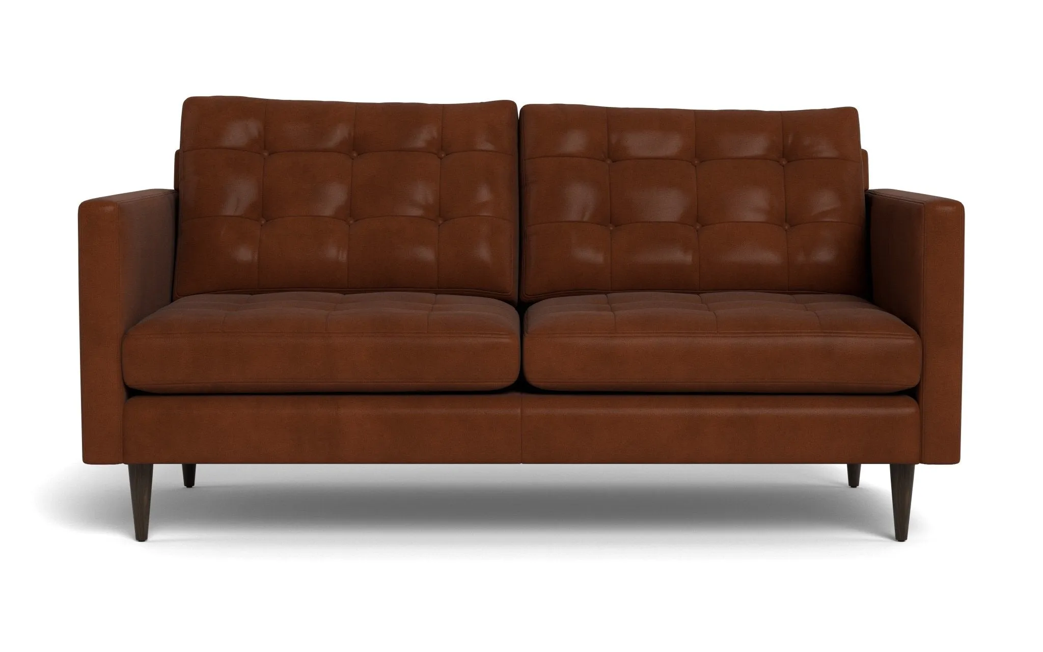 Wallace 69" Leather Loveseat