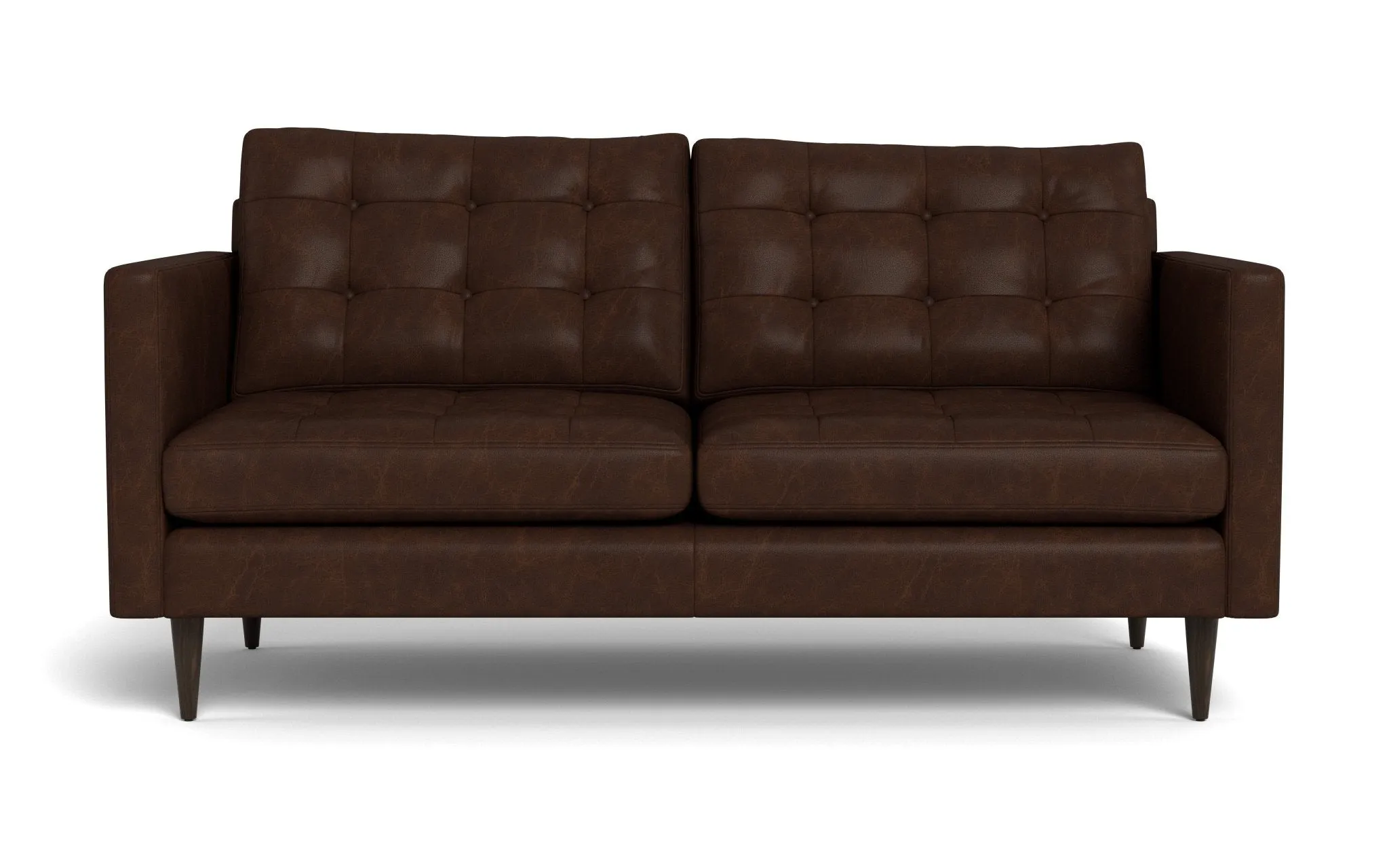 Wallace 69" Leather Loveseat