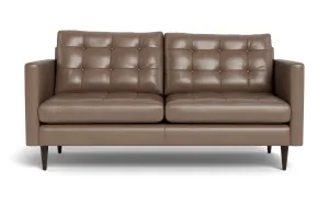 Wallace 69" Leather Loveseat