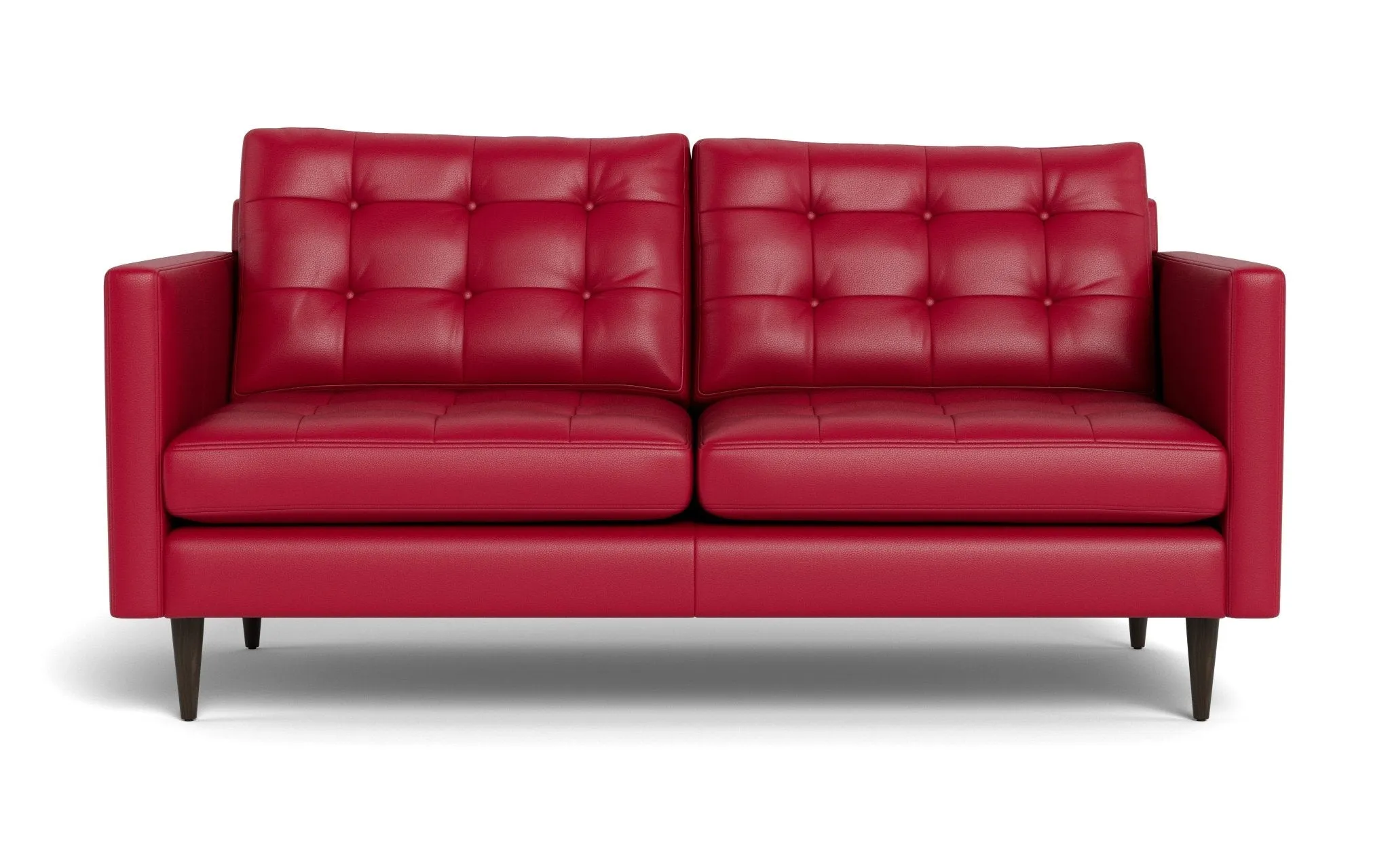 Wallace 69" Leather Loveseat