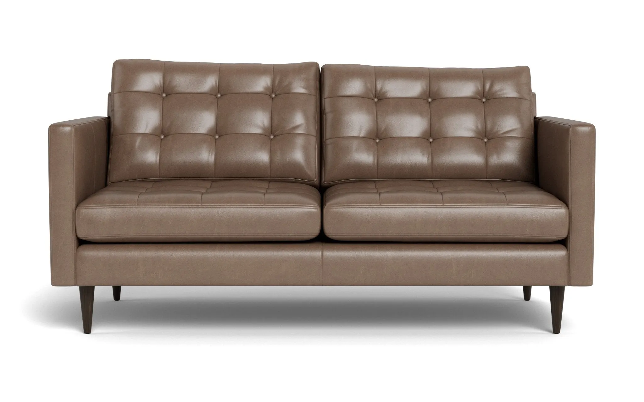 Wallace 69" Leather Loveseat