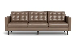 Wallace 98" Leather Estate Sofa