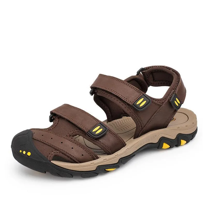 West Louis™ Cow Leather Men Sandals