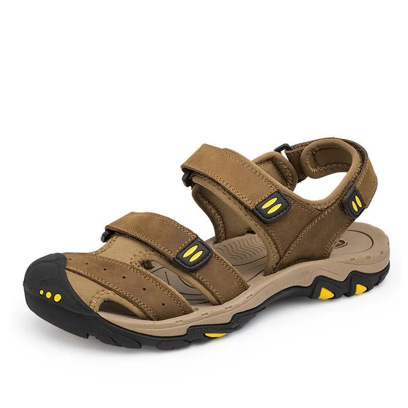 West Louis™ Cow Leather Men Sandals