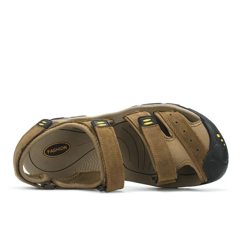 West Louis™ Cow Leather Men Sandals