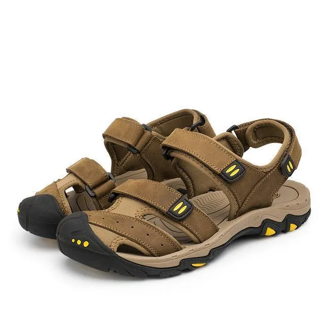 West Louis™ Cow Leather Men Sandals