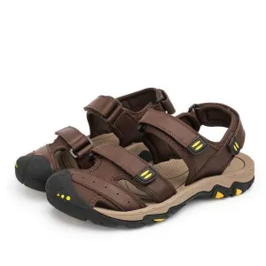 West Louis™ Cow Leather Men Sandals