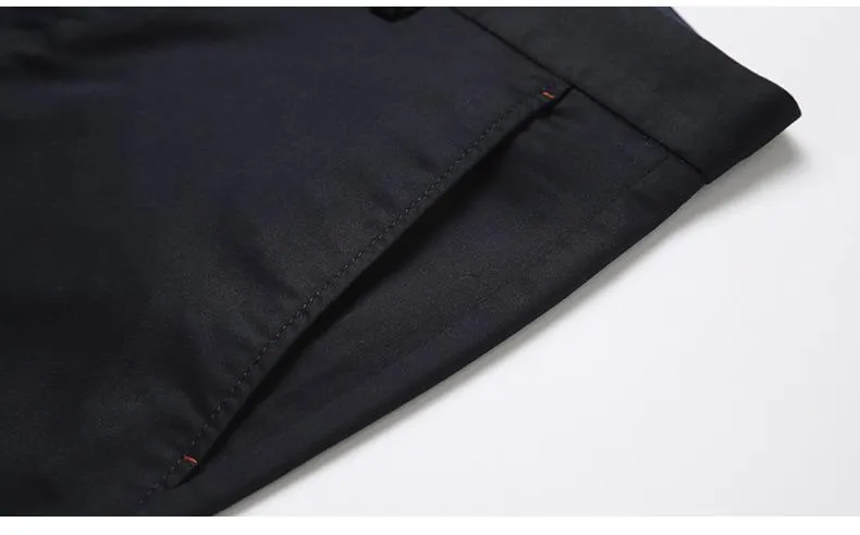 West Louis™ Straight Cotton Business Pants