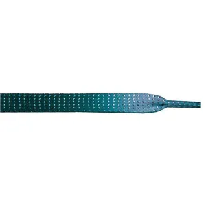 Wholesale Glitter Flat 3/8" - Jade Gradient (12 Pair Pack) Shoelaces
