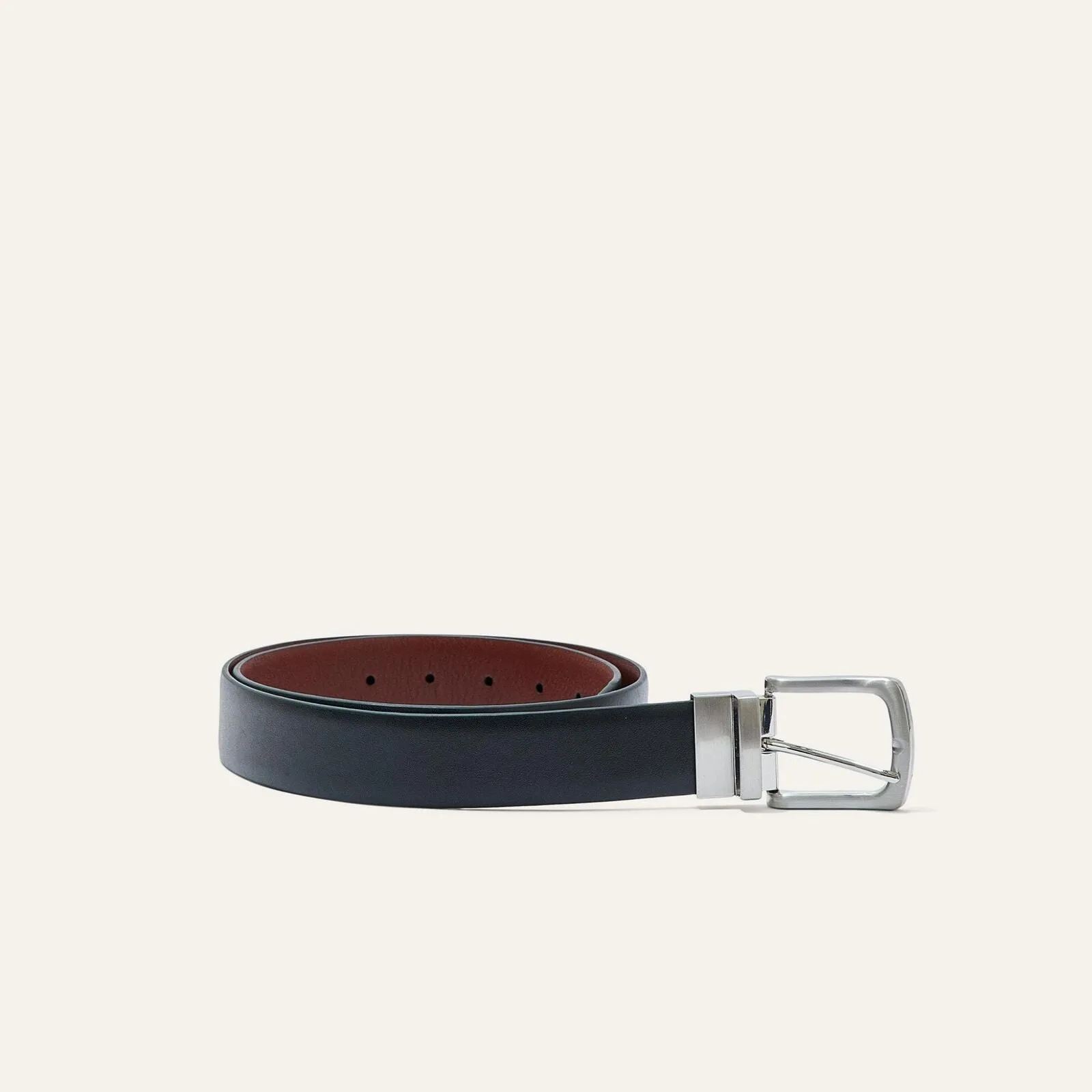 Will Leather Goods Mens Croft Reversible Leather Belt