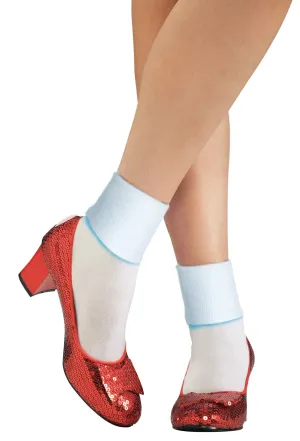 Wizard of Oz Dorothy Adult Women's Slippers Costume Accessory