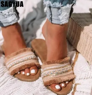 Women's New Rome Retro Sandals Flat