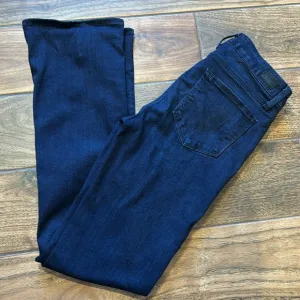 Women’s Paige Manhattan Boot Cut Jean in color Cinema size 28