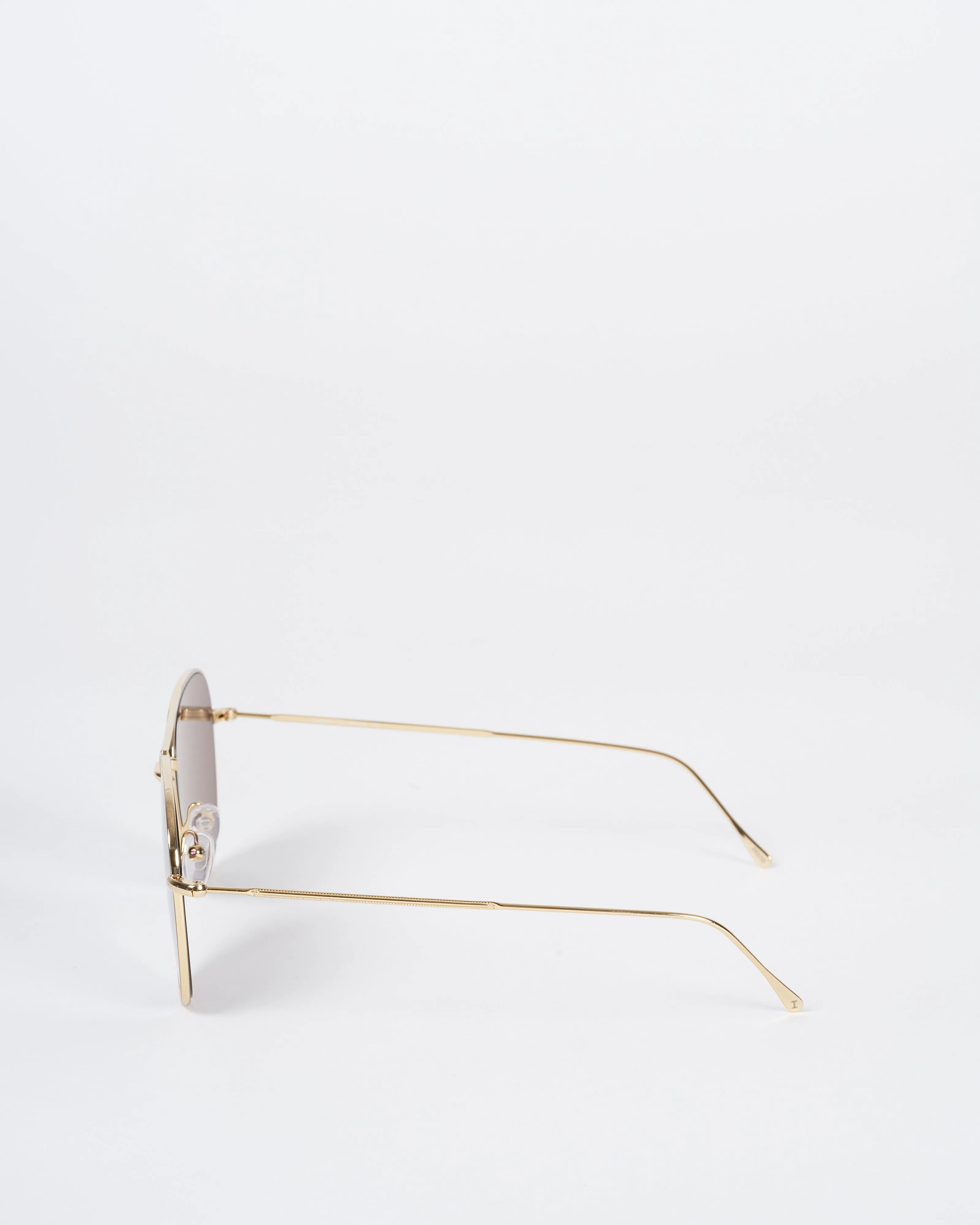 wooster - gold with silver flat mirror