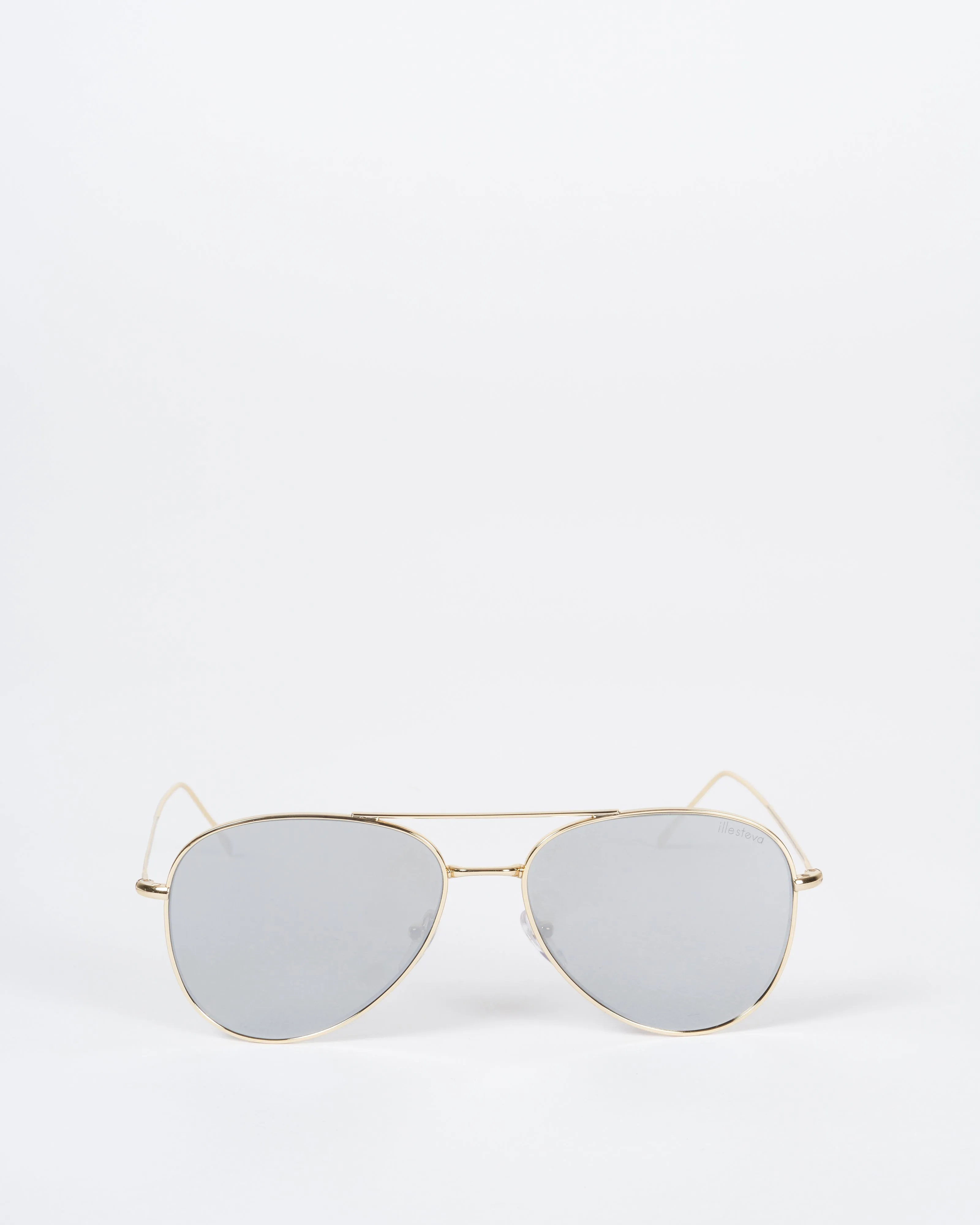 wooster - gold with silver flat mirror