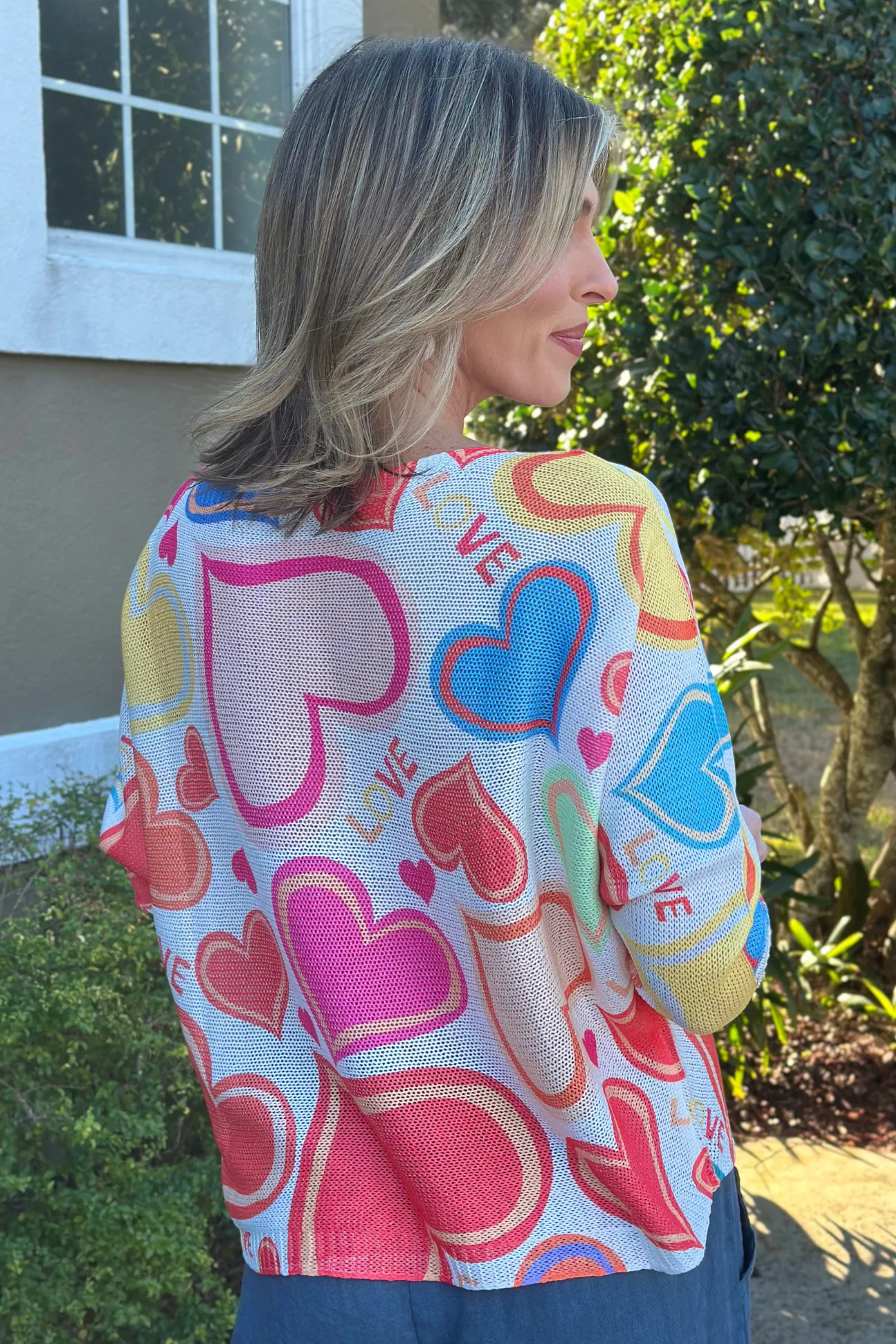 You Color My World Batwing Knit Top