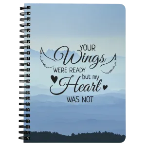 Your Wings Journal for Women   Men Log Notebook