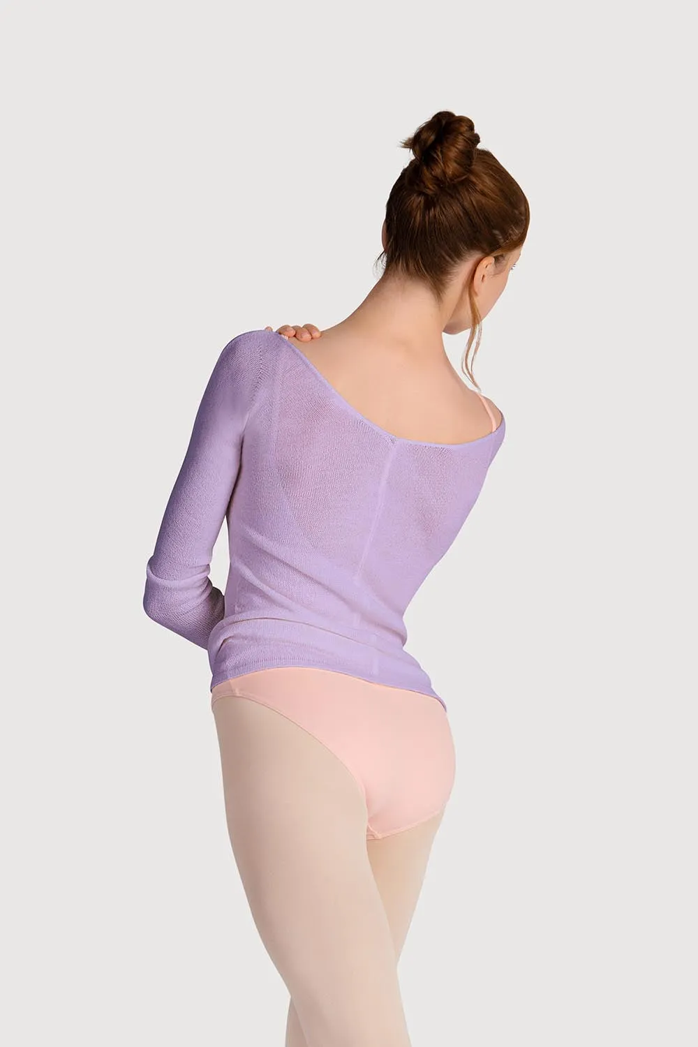 Z0105 - Bloch Kara Long Sleeve V Womens Top